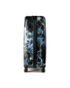 Saxoline Голям твърд куфар Trolley L Marble 1439H0.71.10 Черен - Mera.bg