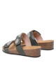 Scholl Чехли F29875 Dubai 2 Straps Med 1028 Khaki - Mera.bg