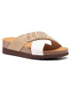Scholl Чехли La Serena 2.0 F27753 2224 350 Sand/Off White - Mera.bg