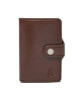 Semi Line Калъф за кредитни карти P8296-3 Кафяв - Mera.bg
