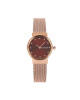 Skagen Часовник Freja Lille Two SKW3067 Rose Gold/Burgundy - Mera.bg