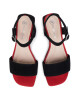 Solo Femme Сандали 30503-01-G13/020-07-00 Czerwony/Czarny - Mera.bg