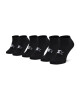 Starter Комплект 3 чифта къси чорапи унисекс SUS-002 Black 200 - Mera.bg