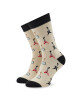 Stereo Socks Дълги чорапи unisex Six String Бежов - Mera.bg