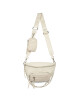 Steve Madden Дамска чанта Bdoubles Crossbody SM13001329-04004-CRM Екрю - Mera.bg