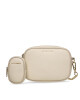 Steve Madden Дамска чанта Bines Crossbody SM13001411-02002-BNE Екрю - Mera.bg