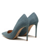 Steve Madden Обувки на ток Vala Heel SM11000681-48K Blue Denim - Mera.bg