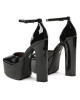 Steve Madden Обувки Prompt Sandal SM11002597 SM11002597-018 Black Patent - Mera.bg
