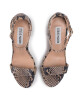 Steve Madden Сандали Carrson Sandal SM11000713-03001-862 Tan Snake - Mera.bg