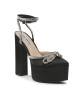 Steve Madden Сандали Bellisima SM11002314-486 Black Satin - Mera.bg