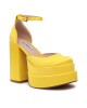 Steve Madden Сандали Charlize SM11002138-793 Yellow Satin - Mera.bg