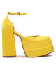Steve Madden Сандали Charlize SM11002138-793 Yellow Satin - Mera.bg