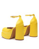 Steve Madden Сандали Charlize SM11002138-793 Yellow Satin - Mera.bg