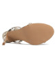 Steve Madden Сандали Gabriella SM11000955-02002-064 Gold Snake - Mera.bg
