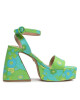 Steve Madden Сандали Paysin SM11002379-46K Lt Blue Floral - Mera.bg