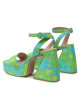 Steve Madden Сандали Paysin SM11002379-46K Lt Blue Floral - Mera.bg