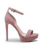 Steve Madden Сандали Sarah Heel SM11000187-03002-215 Tan Suede - Mera.bg