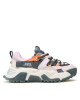 Steve Madden Сникърси Kingdom Sneaker SM11002519 SM11002519-82C Greige/Org - Mera.bg