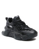 Steve Madden Сникърси Kingdom Sneaker SM11002519 SM11002519-915 Black/Silver - Mera.bg