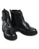 Steve Madden Туристически oбувки Hoffy SM11000118-02002-066 Black Croco - Mera.bg