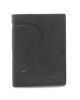 Strellson Голям мъжки портфейл Baker Street 4010000224 Черен - Mera.bg