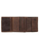 Strellson Малък мъжки портфейл Billfold Q7 4010000047 Dark Brown 702 - Mera.bg