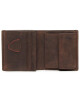 Strellson Малък мъжки портфейл Billfold Q7 4010000047 Dark Brown 702 - Mera.bg