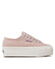 Superga Гуменки 2830 Platform S9111LW Pink Skin/F Avorio AFB - Mera.bg