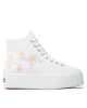 Superga Сникърси 2708 Flowers Embroidery S2121GW White/Multicolor Flowers A6Y - Mera.bg