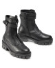 Tamaris Боти 1-25421-25 Black Leather 003 - Mera.bg
