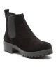 Tamaris Боти 1-25495-29 Black Suede 004 - Mera.bg