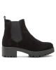 Tamaris Боти 1-25495-29 Black Suede 004 - Mera.bg