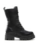Tamaris Боти 1-25814-29 Black Leather 003 - Mera.bg