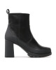 Tamaris Боти 1-25454-39 Black Leather 003 - Mera.bg