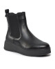 Tamaris Боти тип челси 1-25403-41 Black Leather 003 - Mera.bg