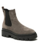 Tamaris Боти тип челси 1-25492-41 Grey Suede 201 - Mera.bg