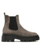 Tamaris Боти тип челси 1-25492-41 Grey Suede 201 - Mera.bg