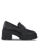 Tamaris лоуфъри с дебела подметка 1-24720-20 Black Leather 003 - Mera.bg
