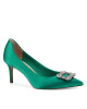 Tamaris Обувки на ток 1-22430-20 Green Satin 726 - Mera.bg