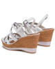 Tamaris Сандали 1-28009-24 White/Silver 191 - Mera.bg