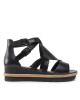 Tamaris Сандали 1-28221-28 Black/Struct. 027 - Mera.bg