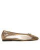 Tommy Hilfiger Балеринки Ballerina Soft Leather Metallic FW0FW08452 Златист - Mera.bg