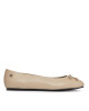 Tommy Hilfiger Балеринки Essential Leather Ballerina FW0FW07768 Бежов - Mera.bg