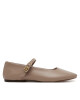 Tommy Hilfiger Балеринки Leather Maryjane Ballerina FW0FW08651 Бежов - Mera.bg