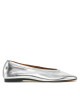 Tommy Hilfiger Балеринки Soft Metal Lthr Ballerina No Bow FW0FW08601 Сребрист - Mera.bg