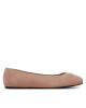 Tommy Hilfiger Балеринки Th Hardware Suede Ballerina FW0FW08655 Бежов - Mera.bg
