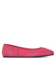 Tommy Hilfiger Балеринки Th Hardware Suede Ballerina FW0FW08655 Розов - Mera.bg