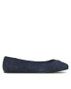 Tommy Hilfiger Балеринки Th Hardware Suede Ballerina FW0FW08655 Тъмносин - Mera.bg