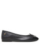Tommy Hilfiger Балеринки Toe Cap Leather Ballerina FW0FW08759 Черен - Mera.bg