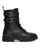Tommy Hilfiger Боти Biker Laceup FW0FW08986 Черен - Mera.bg